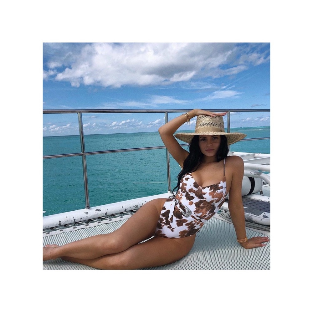 ONIA X WEWOREWHAT DANIELLE IN COWHIDE